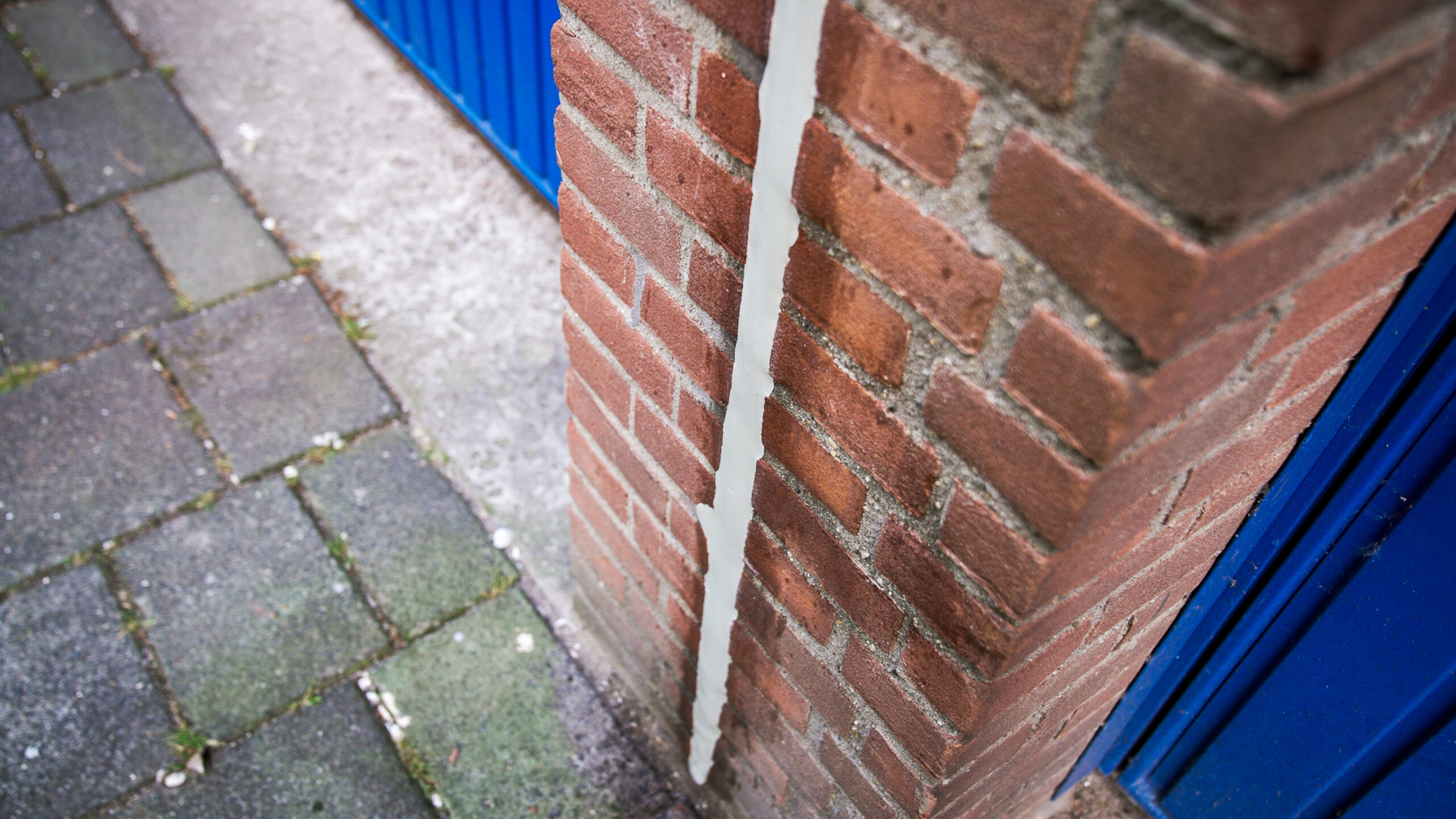 Dilatatievoeg beton in Houten